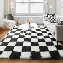 Aesthetic Playroom, Rug For Bed, Checkered Rugs, Gamer Bedroom, Large Living Room Rugs, Black And Grey Rugs, Graphic Rug, Carpets For Kids, Home Decor Aesthetic