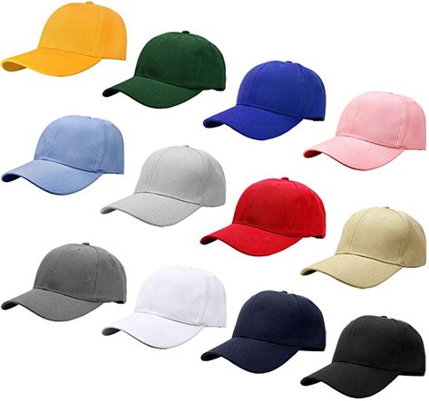 Custom Baseball Hats, Plain Baseball Caps, Dress Card, Custom Caps, Cheap Crafts, Personalized Baseballs, Golf Hat, Recycled Fashion, Color Grouping