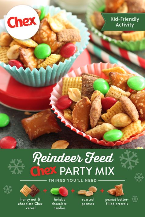 Reindeer Feed, Salty Pretzels, Christmas Snack Mix, Holiday Apps, Holiday Candies, Texas Trash, Chex Party Mix, Holiday Movie Night, Snack Mixes