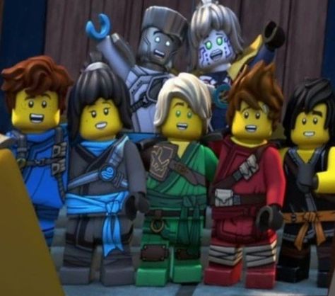 #ninjago #Lloyd #Kai #Cole #Pixal #Zane #Jay #Nya Pixal Ninjago, Ninjago Lloyd, Ninjago Kai, Jay, Lego