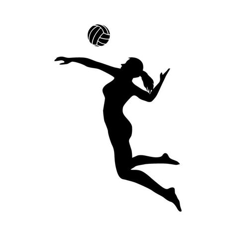 Background Astetic, Volleyball Basics, Volleyball Tattoo, Volleyball Birthday, Volleyball Silhouette, Volleyball Drawing, Volleyball Clipart, Silhouette Sport, Volleyball Wallpaper