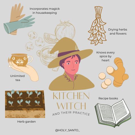 Kitchen Witch Journal, Kitchen Witch Aesthetic, Witch Types, Kitchen Witches, Kitchen Witchcraft, Hearth Witch, Divination Witch, Witchcraft Diy, Witch Rituals