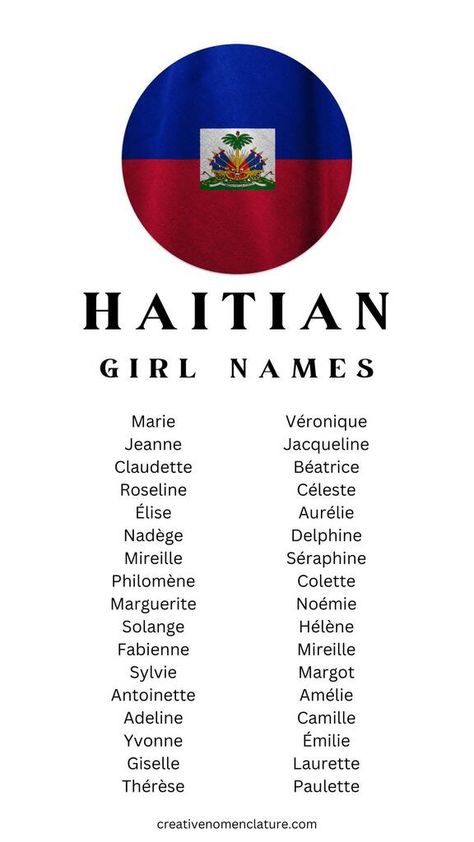 91 Haitian Girl Names for Your Little Love (With Meaning) Haitian Names, Haiti Aesthetic, Haiti History, Haitian Culture, Haitian Creole, Meaningful Names, Pretty Names, Name Inspiration