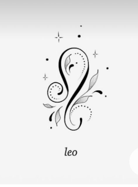 Leo Zodiac Username Ideas, Leo Ankle Tattoo, Leo Tattoo Elements, Gemini Tattoo For Women Astrology, Tiny Leo Tattoo, August Symbols, Leo Zodiac Art Tattoo Ideas, Tattoo Ideas Female Leo, Leo Minimalist Tattoo