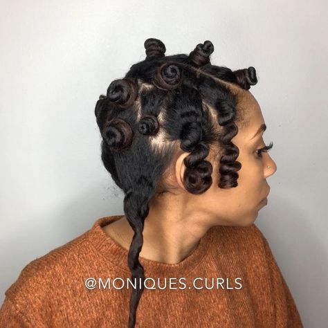 #naturalhairstyles hashtag on Instagram • Photos and Videos Bantu Knot Curls, Bantu Knot, Bantu Knots, Natural Hair Community, Protective Styles, Natural Texture, Click The Link, Halloween Face Makeup, Natural Hair Styles