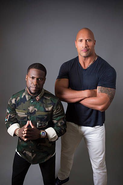 4 Kevin Hart And Dwayne Johnson Usa Today June 16 2016 Photos and Premium High Res Pictures - Getty Images Kevin Hart And Dwayne Johnson, Kevin Hart And The Rock, The Rock And Kevin Hart, Dwayne Johnson And Kevin Hart, Dwayne Johnson Family, Dwane Johnson, Lauren Hashian, Famous Duos, Dwayne The Rock Johnson