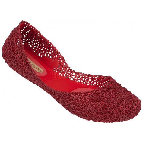 Campana + Melissa Shoes Campana Papel Red Glitter ($96) ❤ liked on Polyvore Red Glitter Shoes, Melissa Flats, Red Patent Leather Shoes, Glitter Flats, Red Flats, Melissa Shoes, Patent Shoes, Patent Leather Shoes, Glitter Shoes