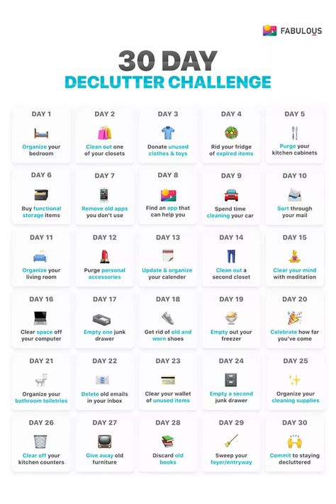 30 Day Declutter Challenge, 30 Day Declutter, Old Apps, Declutter Challenge, Happy March, Squat Challenge, Organize Declutter, Declutter Your Home, Simple Life Hacks