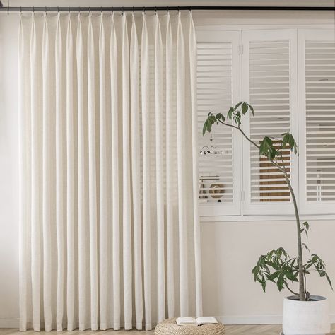 Pinch pleat curtains