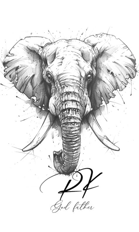 Elephant Tattoo Design Men, Elephant Tattoo Men, Elephant Tattoos Men, Elephant Mandala Tattoo, Elephant Head Tattoo, Elephant Tattoo Design, Biggest Elephant, Cool Arm Tattoos, Hand Tats