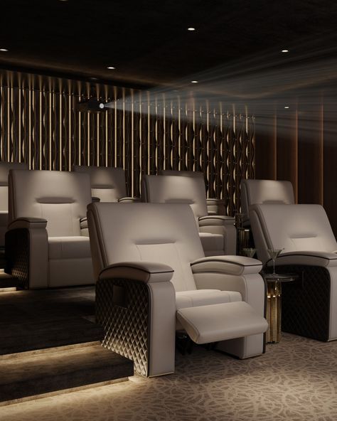 Experience the ultimate blend of comfort and entertainment with our Thomson Massage Chair, the focal point of this home cinema design. Picture yourself immersed in luxury as you indulge in your preferred movies. Discover the epitome of luxury and style with LUXXU's collection – link in the bio! #homedecor #interior #decor #homedesign #decoration #interiordecor #interiorstyling #instahome #instadecor #homestyle #interior4all #interior123 #sofa #massagesoga #luxurysofa #luxurylighting #homesw... Cinema Room Design, Home Cinema Design, Cinema Chairs, Home Theater Room Design, Theater Room Design, Luxxu Modern Design Living, Cinema Design, Soft Furniture, Chair Collection