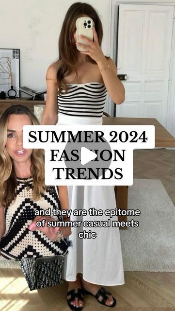 Alison Lumbatis on Instagram: "Summer 2024 Fashion Trends 🌴🌊🐚  As a personal stylist, I don’t want you to just have a functional wardrobe. I want you to also have one that’s fulfilling.    And as long as you have the right basics in place, you should realistically only need to buy a few things each season to keep your wardrobe feeling fun and fresh.  These are my top 5 picks for Summer 2024 trends: 1. Maxi Skirts 2. Structured Outerwear  3. Florals 4. Metallics 5. Pinstripe Bottoms   If you need a little help styling these trends, my styling program @outfitformulasofficial has over 30 different ways to make these looks work for you in our summer outfit plans. Comment “SUMMER” to check them out.   *The shirt I’m wearing is linked in my LTK!  #SummerStyle #Summer2024Trends #FashionTrends Summer Outfits Australia 2024, Late Summer 2024 Fashion Trends, Summer Outfit Skirt Long, Spring Fashion 2024 Australia, Summer Clothes Must Haves 2024, Australia Summer Outfits 2024, What To Wear This Summer 2024, What To Wear 2024, Summer 2024 Trends Outfit