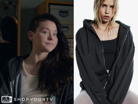 Raising Voices: Season 1 Episode 6 Alma's Dark Grey Zip Hoodie Raising Voices, Grey Zip Hoodie, Escape The Night, Worn On Tv, Wardrobe Clothes, A Discovery Of Witches, 90 Day Fiance, Brooklyn Nine Nine, Shop Clothes