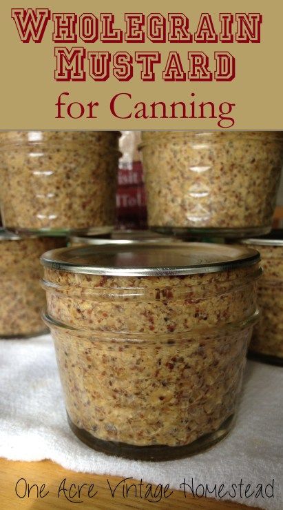 Homemade Mustard, Home Canning Recipes, Mustard Recipe, Canning Food Preservation, Canned Food Storage, Canning Tips, Water Bath Canning, Homemade Condiments, Home Canning