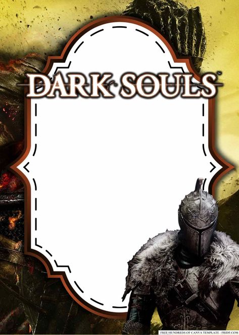 20+ Dark Souls Birthday Invitation Templates Check more at https://www.fridf.com/20-dark-souls-birthday-invitation-templates/ Dark Souls Birthday, Free Soul, Dark Souls, Birthday Invitations, Invitation Template, Happy Birthday, Birthday