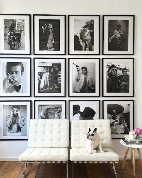 Design Trends: What I am loving for 2017 — The Decorista Studio Foto, White Pictures, Gallery Wall Decor, Hus Inspiration, Decoration Inspiration, Wall Gallery, White Houses, Interior Wall, White Home Decor