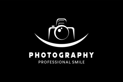 Camera Logo Design, Smile Illustration, Camera Logos Design, Logo Design Photography, Camera Logo, Logo Style, Photography Camera, Wedding Dance, Fashion Logo