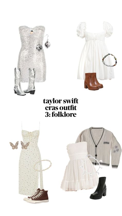 Folklore Eras Tour, Long Outfit, Taylor Outfits, Taylor Swift Tour Outfits, Halloween Costumes Friends, Outfit Plan, Taylor Swift Outfits, Movies Outfit, Concert Fits