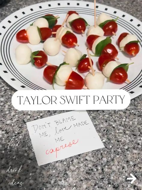 taylor swift food puns - Lemon8 Search Taylor Swift Superbowl Snacks, Taylor Swift Themed Super Bowl Snacks, Taylor Swift Superbowl Party Food, Taylor Swift Midnights Themed Food, Taylor Swift Appetizer Ideas, Taylor Swift Super Bowl Snacks, Super Bowl Taylor Swift Party, Midnights Taylor Swift Food, Eras Food Ideas