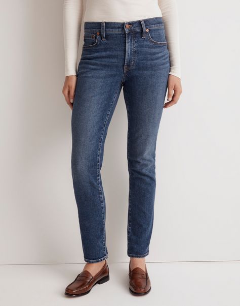 The Mid-Rise Perfect Vintage Jeans | Madewell Short Torso, Madewell Jeans, Womens Jeans, Vintage Jeans, Madewell, Style Me, For Everyone, Mid Rise, Women Jeans