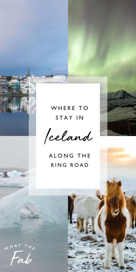 The Nordic nation of Iceland is well known for its vast, natural beauty. Traveling around Iceland, you can definitely feel that lack of human presence, which is why I’m covering where to stay in Iceland around the Ring Road | Where to Stay in Iceland along the Ring Road | What The Fab. Iceland Travel Tips: what to wear, how many days to stay Places To Go In Iceland, Iceland Must Do, West Fjords Iceland, Where To Stay In Iceland, Iceland Winter Travel, Iceland Itenary, Iceland Itinerary Summer, Honeymoon Iceland, Husavik Iceland