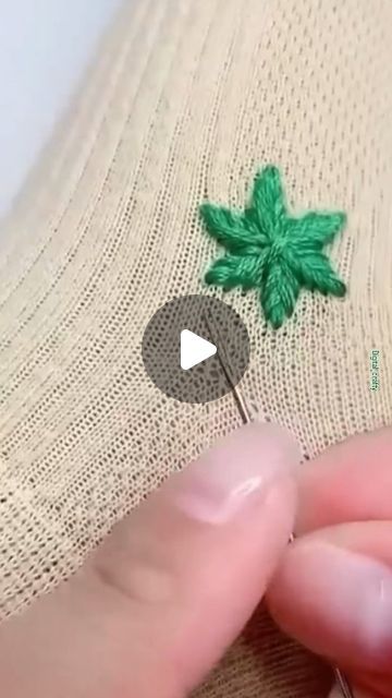 How To Embroider Over A Hole, Hole Mending Embroidery, Mending Holes With Embroidery Flower, Embroidered Patch Diy, Quick Diy, Amazing Ideas, December 7, Crafty Diy, Embroidered Patch