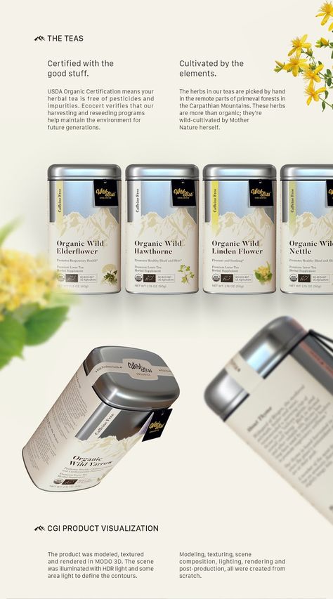 Luxury Tea Packaging, Biscuits Packaging, Spices Packaging, Tea Labels, Wild Herbs, Tea Packaging Design, Package Design Inspiration, Luxury Packaging Design, Honey Packaging