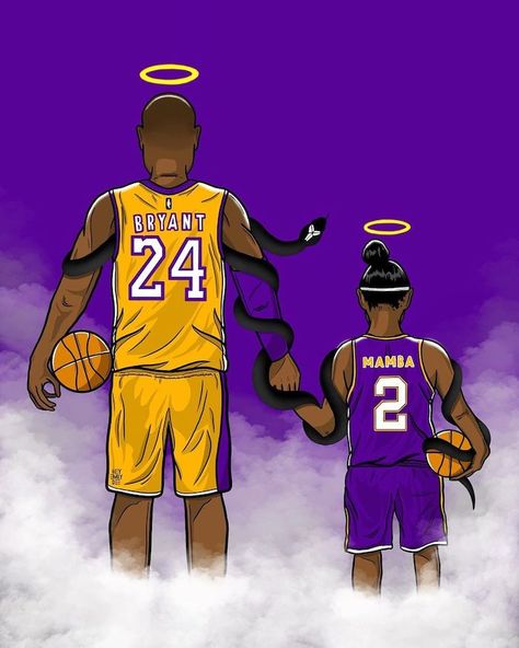 Kobe Bryant, Basketball Players, Basketball, The World, Purple, Art