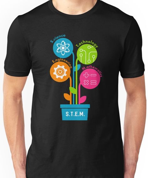 Stem Logo, Stem Night, Science T Shirt, Preschool Teacher Outfits, Science Technology Engineering Math, Cool Science, Stem Design, Math Stem, Math And Science