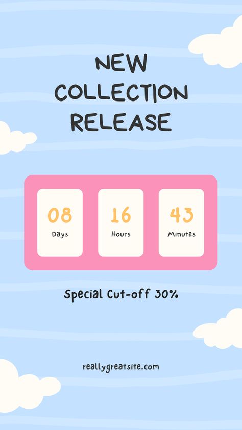 Colorful Playful Collections Countdown Instagram Story Canva Template Countdown Ig Story Ideas, Countdown Design Ideas, New Launch Creative Ads, Countdown Ideas Instagram, Countdown Instagram Story Ideas, Countdown Instagram Story, Announcement Instagram Story, Countdown Instagram, Teaser Design