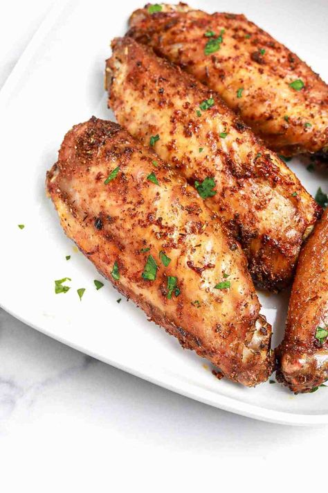 Air Fryer Turkey Wings - K's Cuisine Air Fryer Turkey Wings, Wings In Air Fryer, Gravy For Mashed Potatoes, Air Fryer Turkey, Potato Gravy, Fresh Turkey, Fried Turkey, Turkey Wings, Whole Turkey