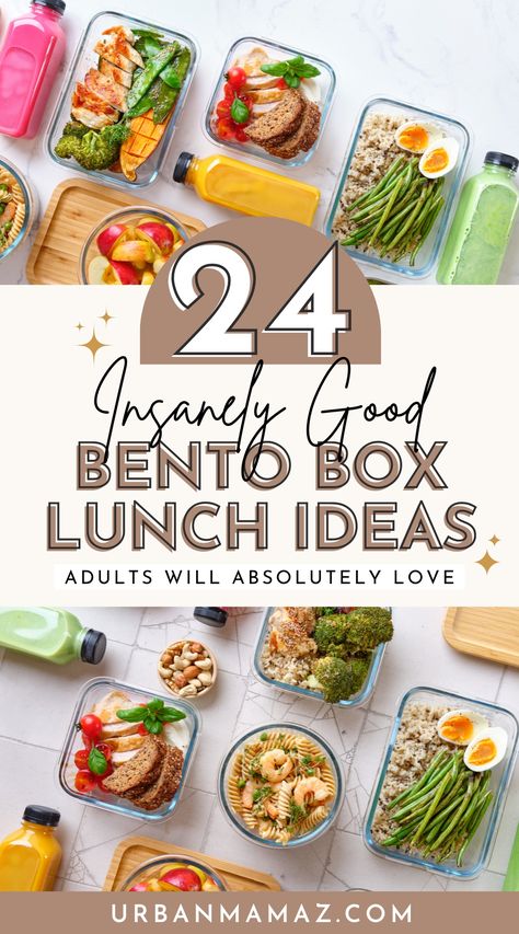 Looking for insanely good bento box lunch ideas adults will absolutely love? Check out this list of 24 healthy bento box lunch ideas for adults. Healthy Adult Snack Boxes, Bento Box Lunch For Adults Mediterranean, Bento Box Lunch Healthy, Paleo Bento Box Lunch For Adults, Work Bento Lunch, Starbucks Box Bistro Lunch Ideas, Protein Bento Box Lunch For Adults, Interesting Lunch Ideas, High Protein Bento Box Lunch For Adults