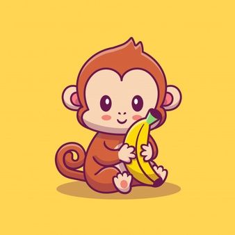 Catalyststuff | Freepik Banana Icon, Monkey Drawing, Monkey Illustration, Monkey And Banana, Monkey Wallpaper, Cartoon Monkey, Monkey Art, Animal Icon