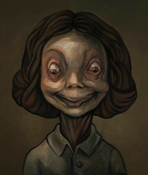 Lil Nightmares, Videogame Art, Nightmares Art, Creepy Drawings, Surreal Portrait, Little Nightmares Fanart, Horror Gifts, Little Nightmares, Horror Decor