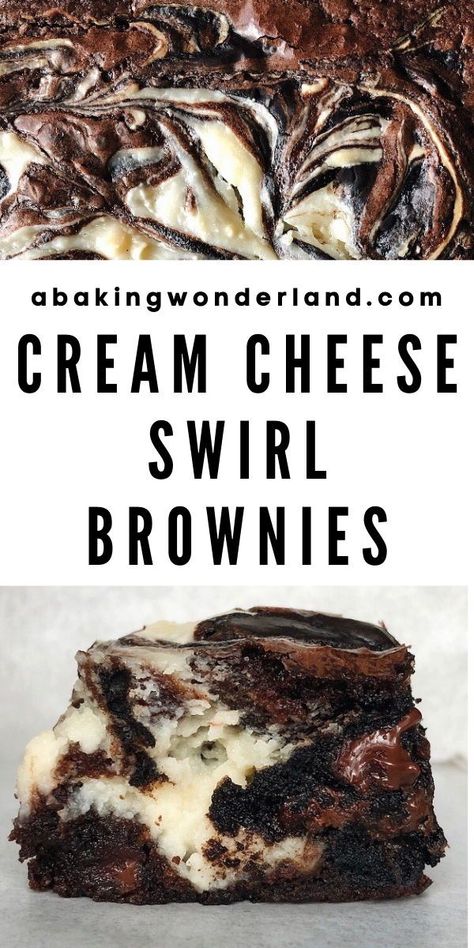 Brownie Mix Desserts, Cream Cheese Swirl Brownies, Boxed Brownies Better, Brownie Hacks, Boxed Brownie Recipes, Brownie Mix Recipes, Cream Cheese Swirl, Cream Cheese Brownies, Swirl Brownies