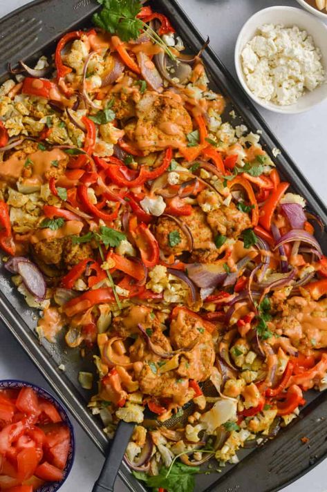 Sheet pan chicken shawarma with vegetables. Chicken And Vegetable Recipes Baked, Chicken Schwarma Sheet Pan Dinner, Chicken Shawarma Sheet Pan Dinner, Sheet Pan Shawarma, Chicken Swarma Sheet Pan Dinner, Chicken Shawarma Sheet Pan, Shawarma Vegetables, Schwarma Recipes, Chicken Schwarma