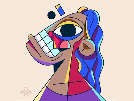 Abstract Minimalist Character Design Illustration, Digital Art by Mark Rise on Dribbble Abstract Character Design, Minimalist Character Design, Minimalist Character, Character Design Illustration, Art Character Design, Illustration Art Design, Workshop Ideas, Abstract Minimalist, Digital Art Design