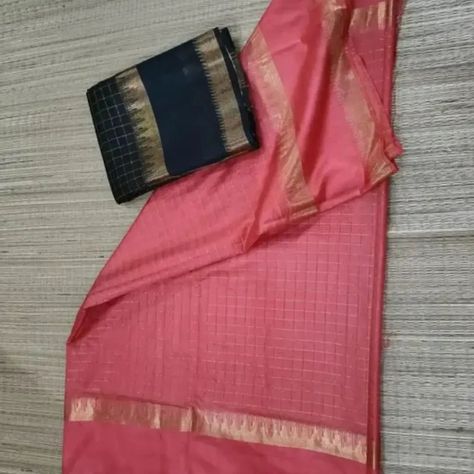 Matka silk zari checked sarees with chit pallu and matching blouses as shown . . . . #smallbusinessmarketing #sareeoftheday #sareesoninstagram #trendingnow #trendingaudio Checks Saree, Small Business Marketing, Trending Now, Blouses, Saree, Silk, Fabric, Quick Saves