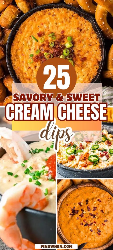 Cream Cheese Recipes Savory, Sweet Cream Cheese Dip, Fancy Appetizer Recipes, Cream Cheese Appetizer, Cheese Dips, Cream Cheese Dip, Recipes Savory, Fancy Appetizers, Cheese And Crackers