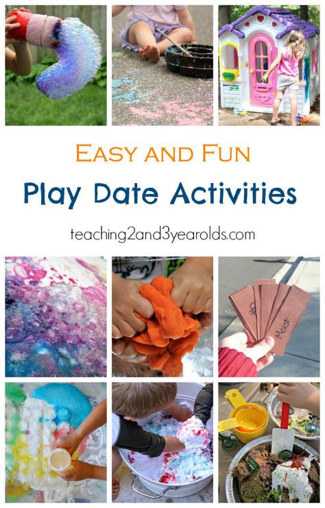 Fun play date activities for preschoolers that can be done indoors and outdoors. Teaching 2 and 3 Year Olds Play Date Activities, Play Date Ideas, Outdoor Games For Preschoolers, Preschool Play, Difficult Children, Date Activities, Quiet Time Activities, Activities For Preschoolers, Shapes Activities