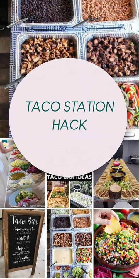 Treat your guests to a delicious taco bar with these creative ideas that add a fun twist to your reception!