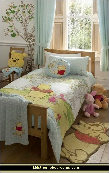 Winnie The Pooh Bedding, Disney Bedding Sets, Room Ideas For Girls, Casa Disney, Disney Bedding, Boy Nursery Themes, Winnie The Pooh Nursery, Baby Boy Nursery Themes