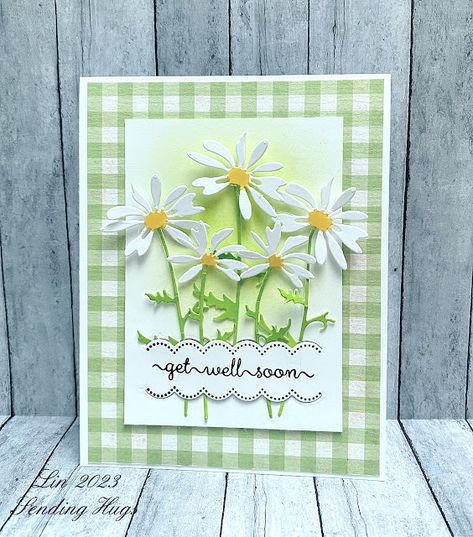 Amaryllis Christmas, Papertrey Ink Cards, Daisy Cards, Christmas Stencils, Card Making Tips, Sending Hugs, Card Making Kits, Spring Cards, Card Making Tutorials