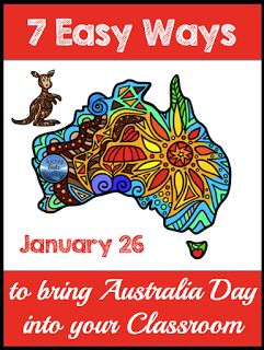 7 Easy Ways to Bring Australia Day into your Classroom Australia School, Catholic Schools Week, World Thinking Day, Vbs 2024, Birthday Wall, Culture Day, Country Theme, Who's Who, World Party