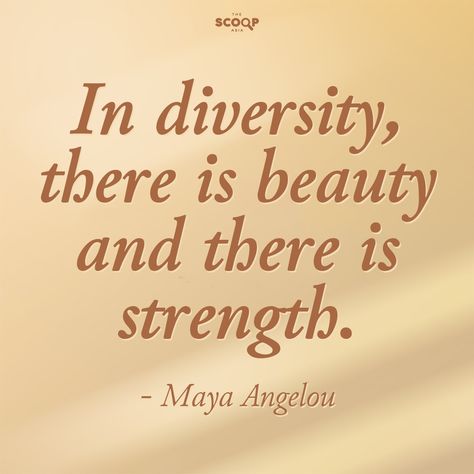 Reminding everyone that we should learn to embrace our differences and celebrate each other’s uniqueness! #unityindiversity #mayaangelou Heritage Quotes, Diversity Training, Happy Mind, Passion For Life, Unity In Diversity, Happy Minds, Maya Angelou, World Peace, True Quotes