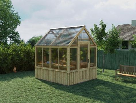 Comment construire une serre de jardin ? | Blog Onduline Diy Roofing, Polycarbonate Roof Panels, Decks And Patios, Polycarbonate Roof, Pvc Roofing, Corrugated Roofing, Pvc Panels, Pergola With Roof, Covered Decks