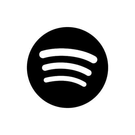 Spotify Logo, Kpop Nails, Spotify Icon, Logo Application, Black App, Anak Manja, Simple Designs To Draw, Simple Icon, Computer Icon