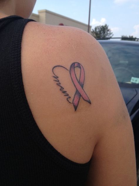 Pink Ribbon Tattoos, Pixel Tattoo, Survivor Tattoo, Mastectomy Tattoo, Awareness Tattoo, Band Tattoos, Ribbon Tattoos, Memorial Tattoos, Mom Tattoos