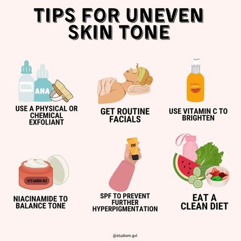 What To Use For Uneven Skin Tone, Skin Care For Uneven Skin Tone, What Helps Hyperpigmentation, How To Improve Skin Tone, Uneven Body Skin Tone, Skin Care Routine For Uneven Skin Tone, Fruit Enzymes For Skin, How To Get An Even Skin Tone Naturally, How To Have Even Skin Tone