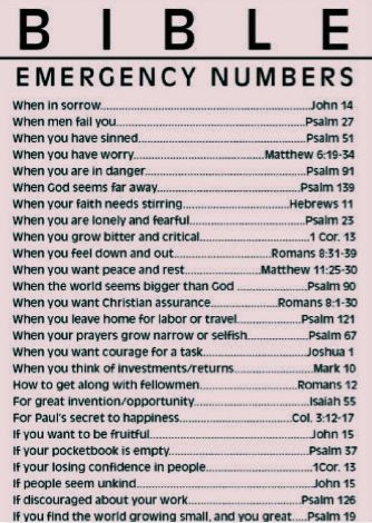 Bible Numbers, Christian Notes, Cute Picture Quotes, Bible Emergency Numbers, Emergency Numbers, Study Plans, Bible Study Plans, Bible Images, Christian Bible Study